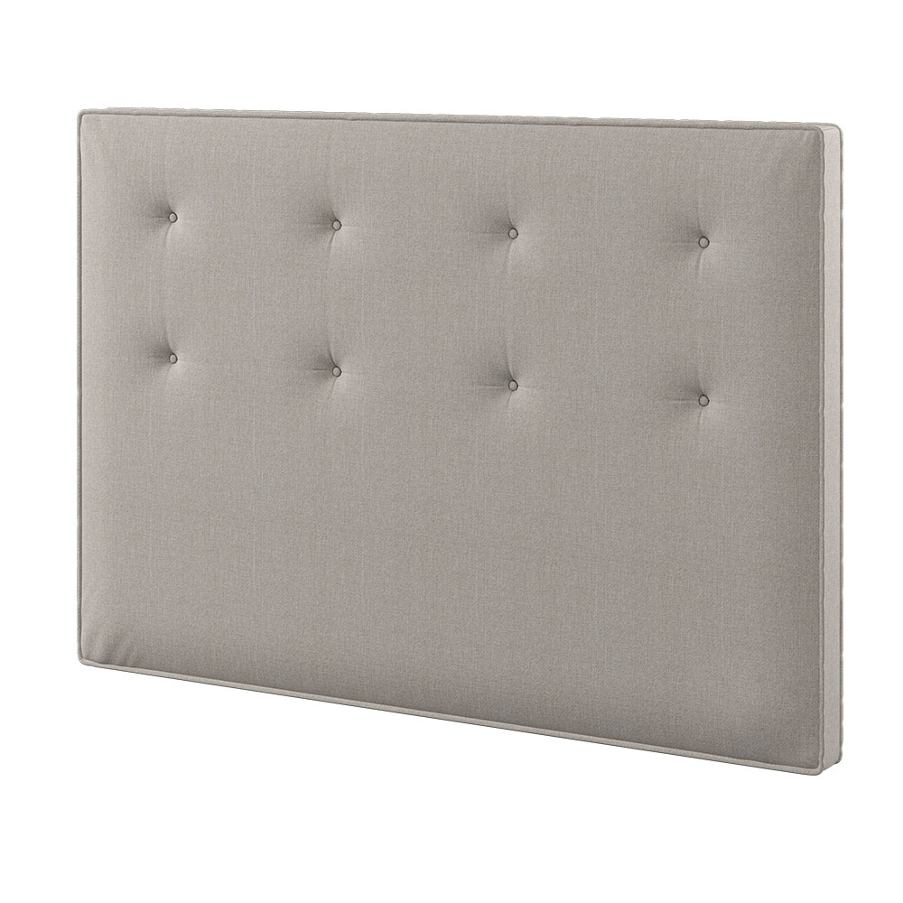 Hilding 8-Knappad Sänggavel 120×125 Beige