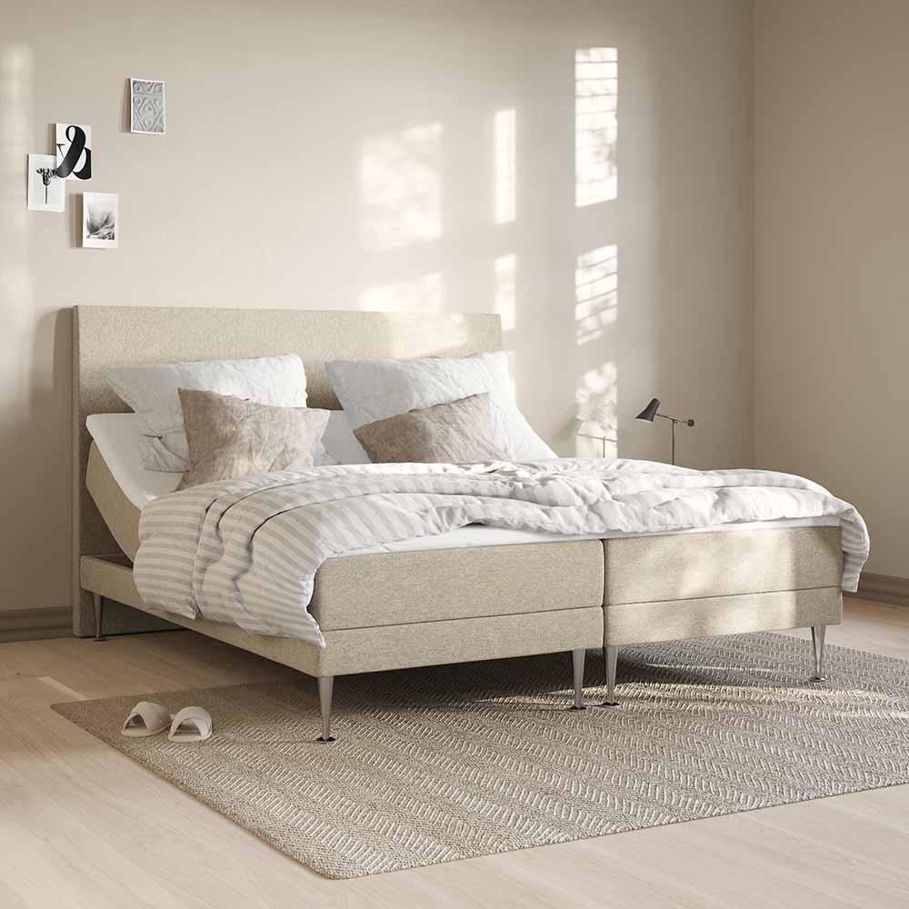 24SJU Gryning Classic Ställbar Säng 180×200 Beige