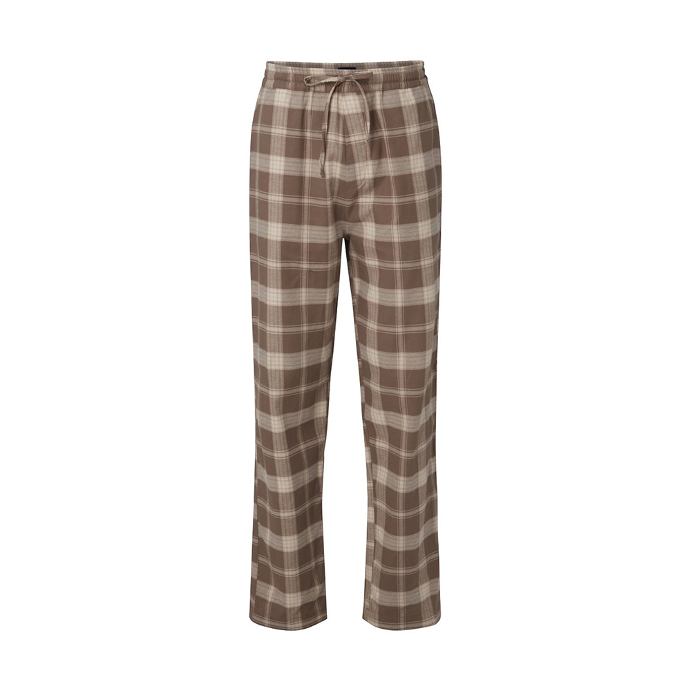 Lexington Konrad Organic Cotton Checked Flannel Pyjamasbyxa