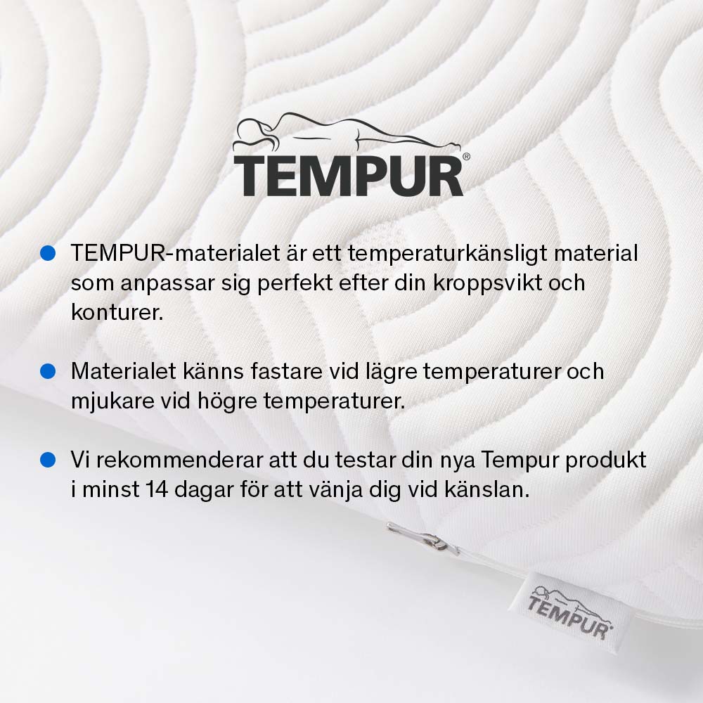 Tempur Sensation ONE Kontinentalsäng
