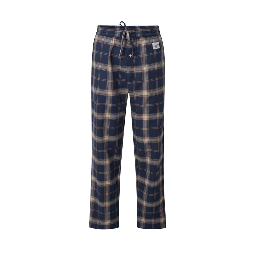 Lexington Konrad Organic Cotton Checked Flannel Pyjamasbyxa