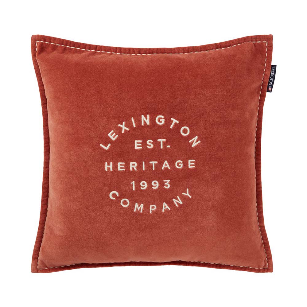 Lexington 1993 Logo Organic Cotton Velvet Kuddfodral